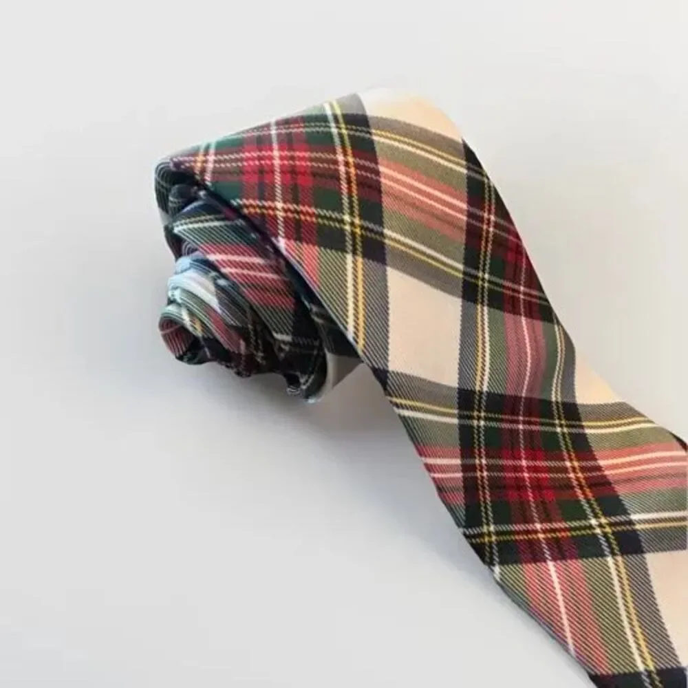 Crown & Ivy Boys Plaid Necktie 3